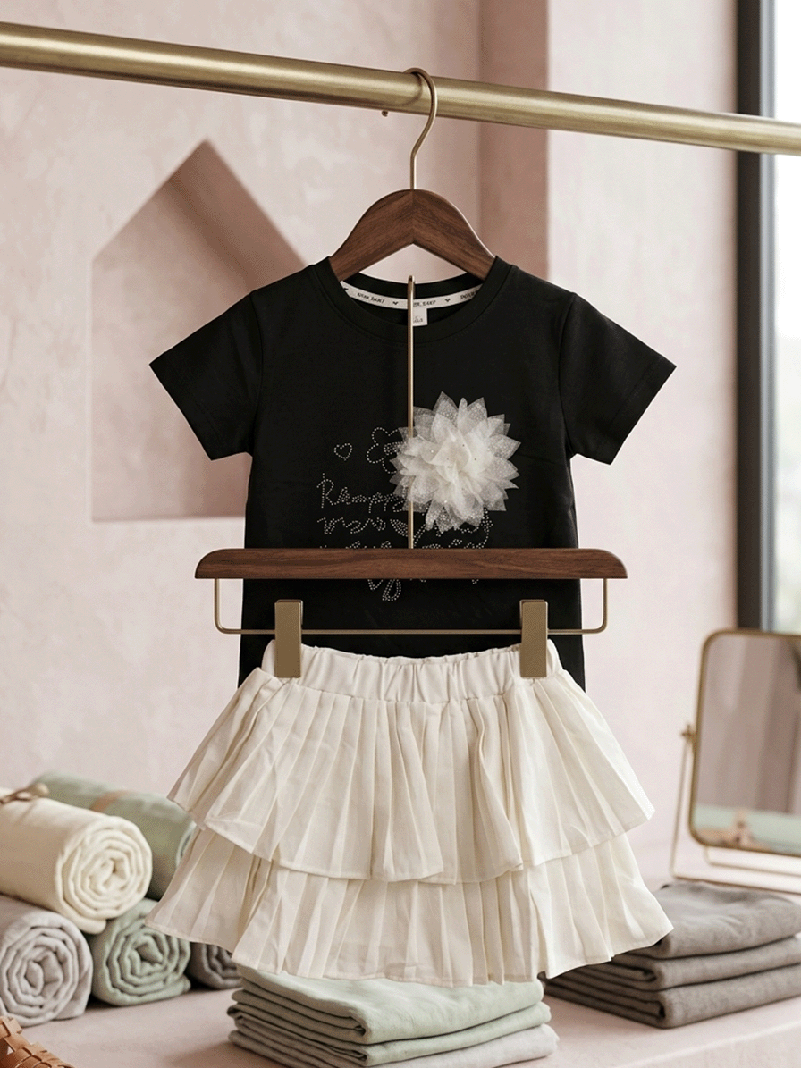 Casual Skirt Set