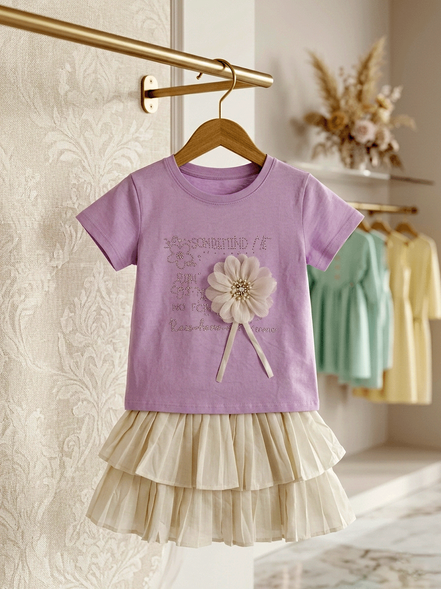 Casual Skirt Set