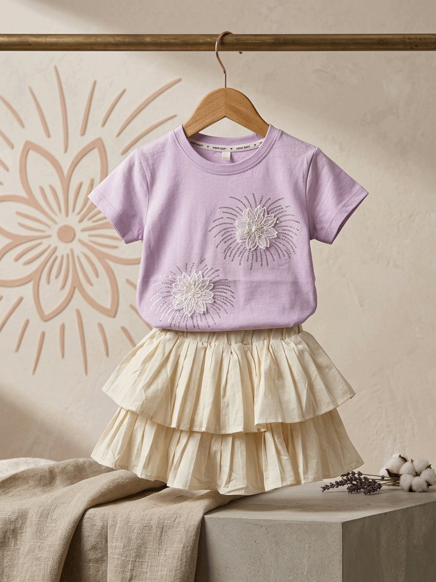 Casual Skirt Set