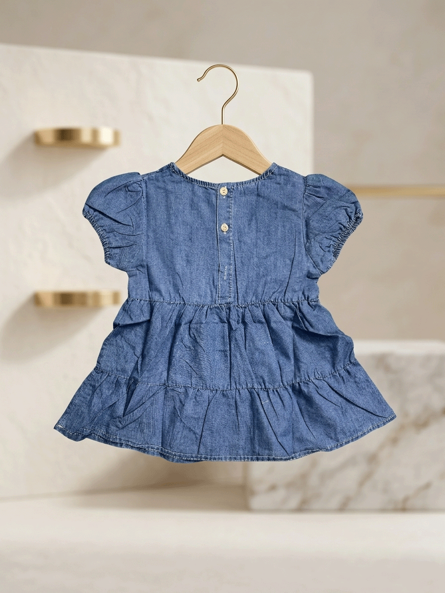 Exclusive Single Set Denim Frock
