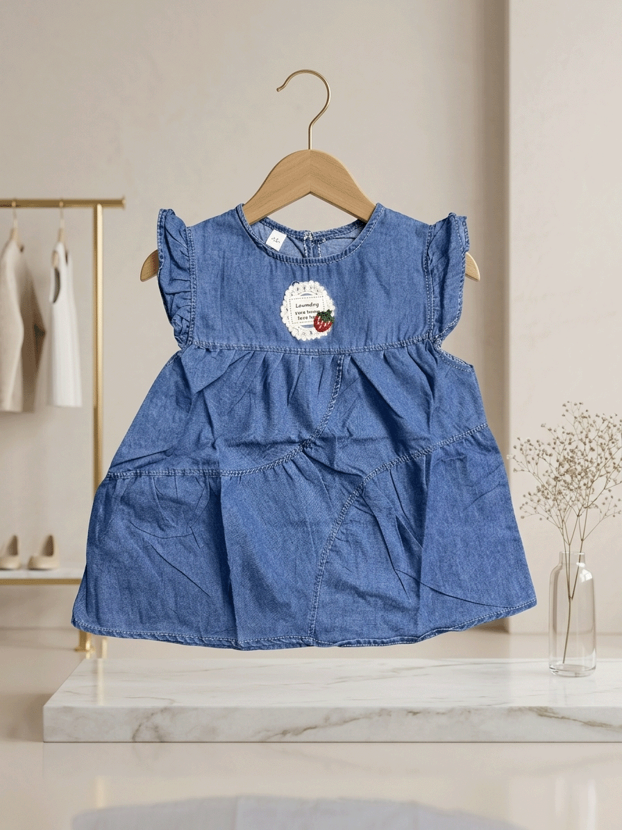 Exclusive Single Set Denim Frock