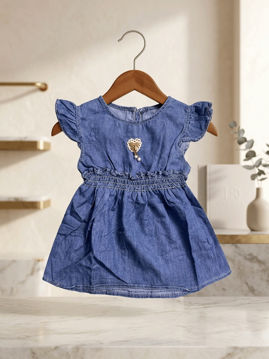 Exclusive Single Set Denim Frock