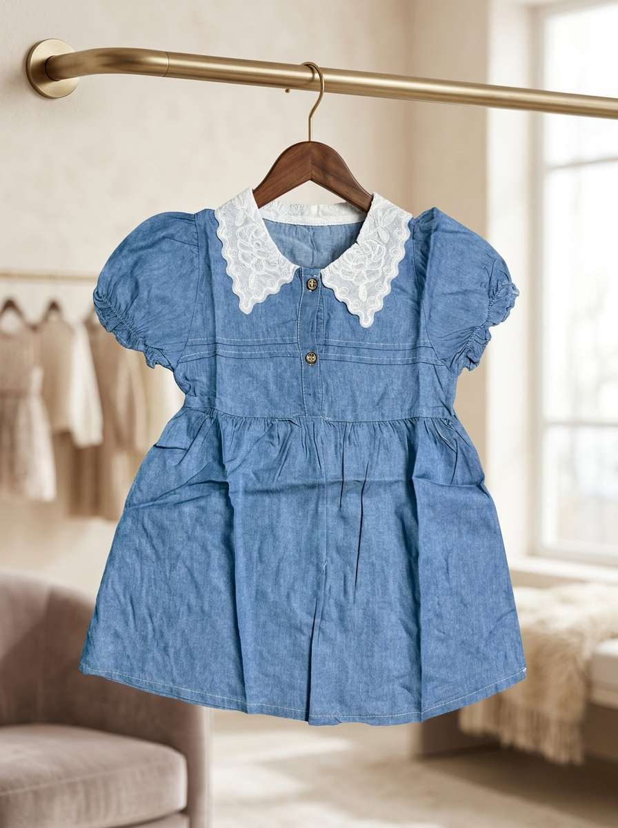 Exclusive Single Set Denim Frock