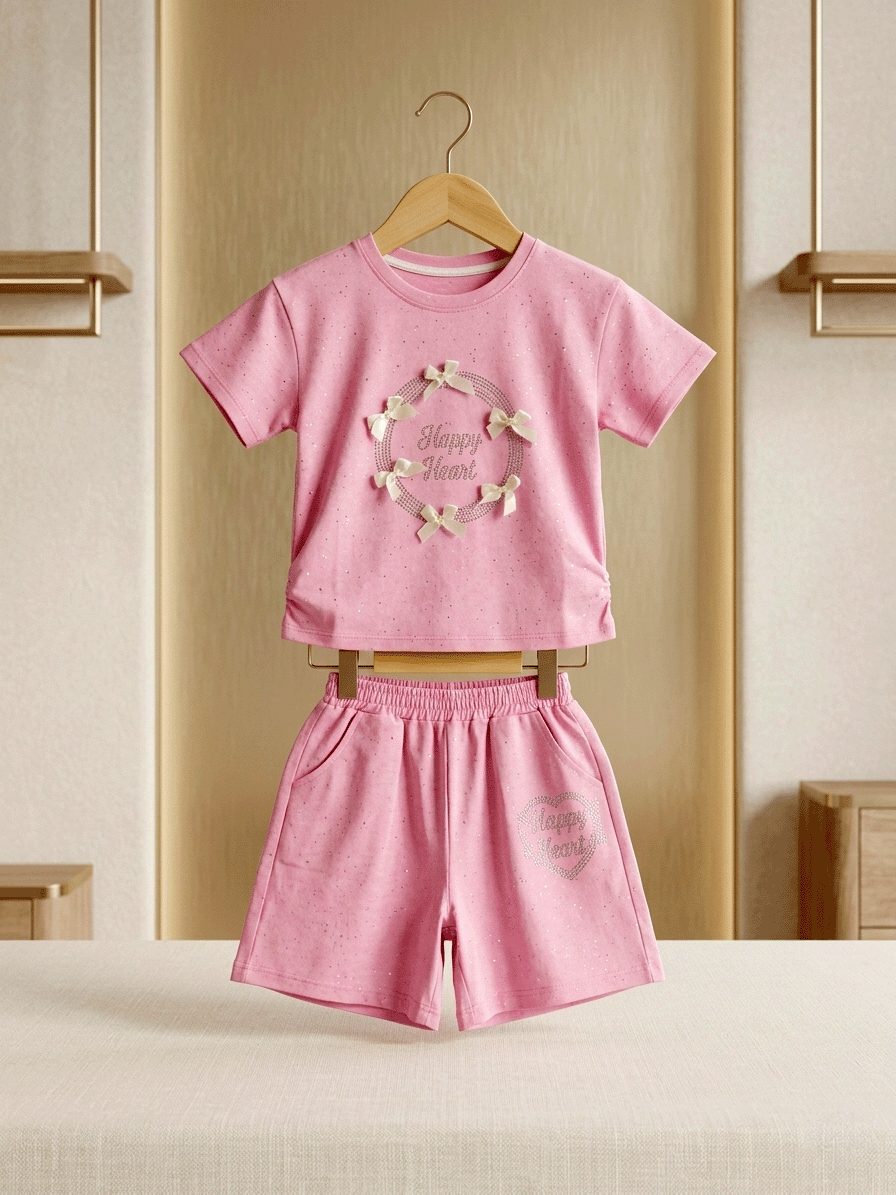 Trendy Double Set For Girls