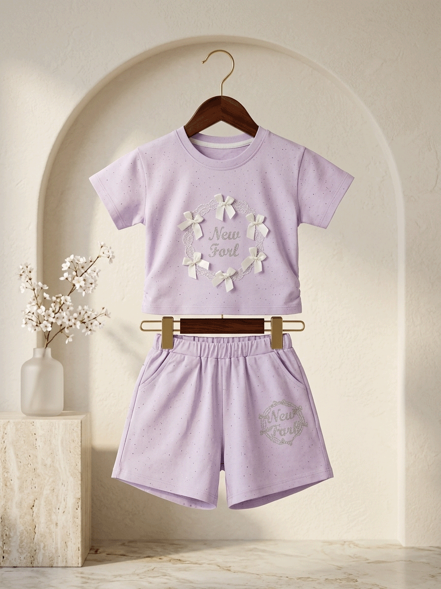 Trendy Double Set For Girls