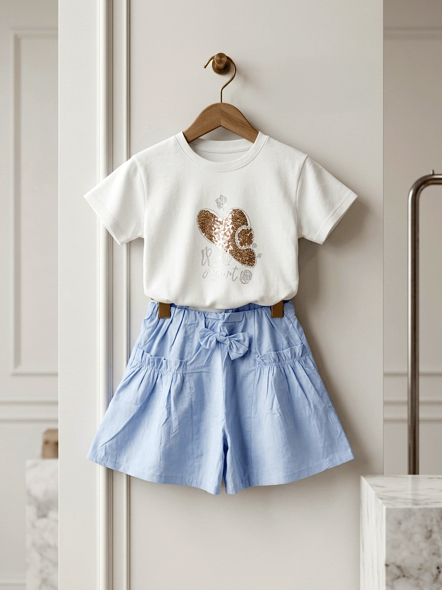 Trendy Double Set For Girls