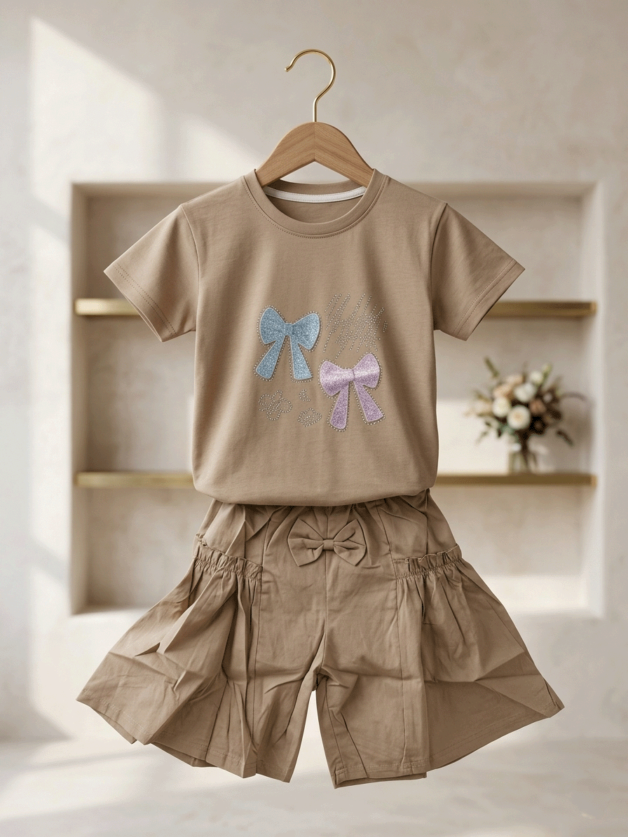 Trendy Double Set For Girls