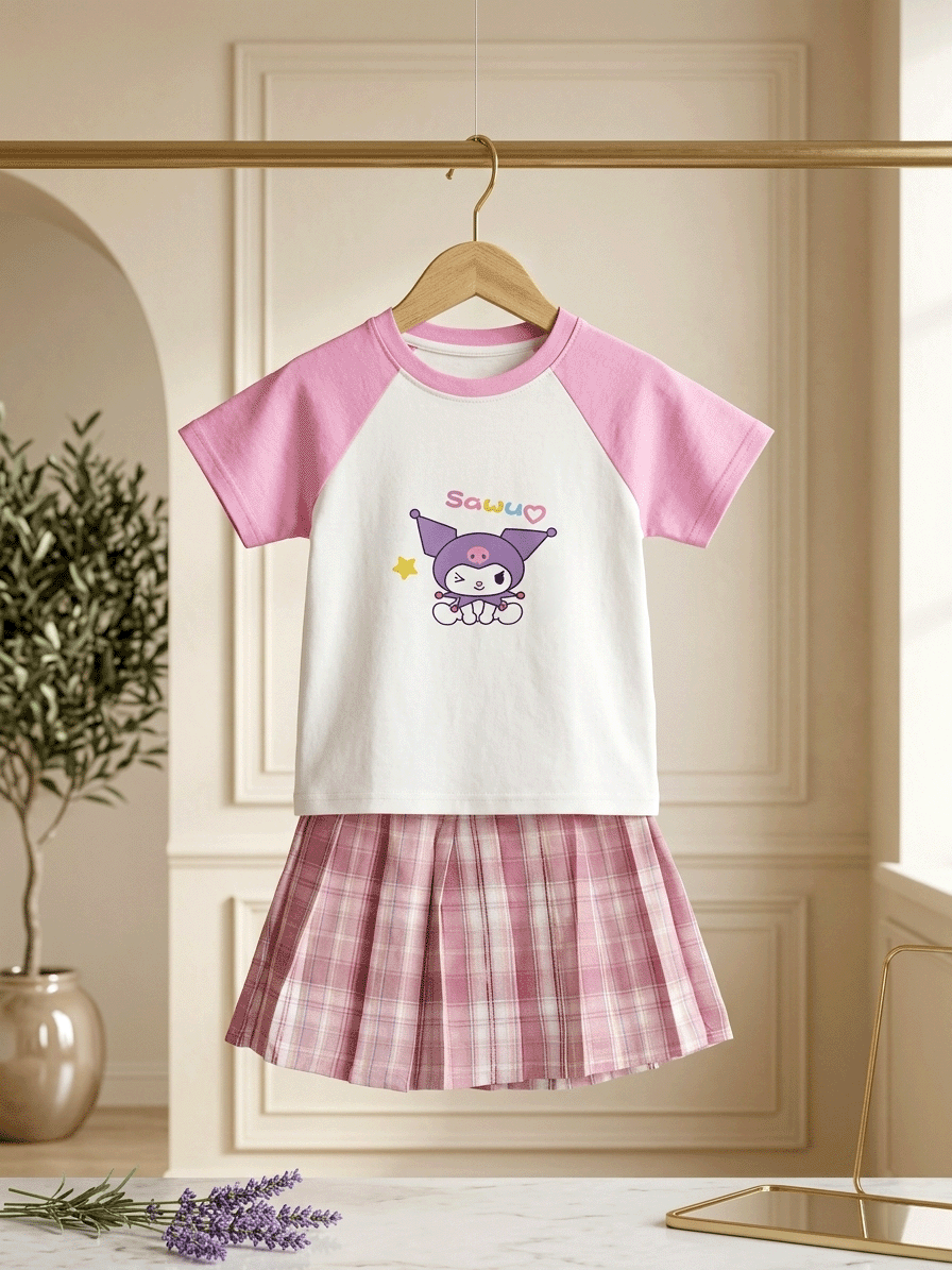 Tops with Trendy Skirt