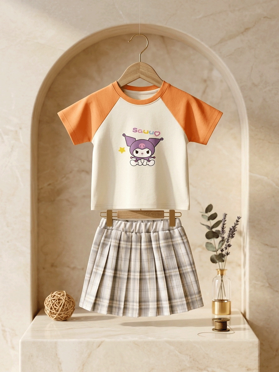 Tops with Trendy Skirt