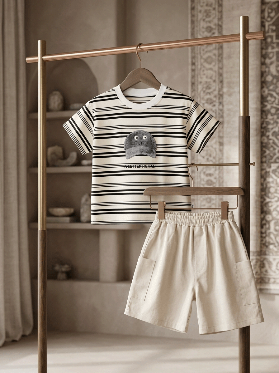 Trendy Boys Double Set