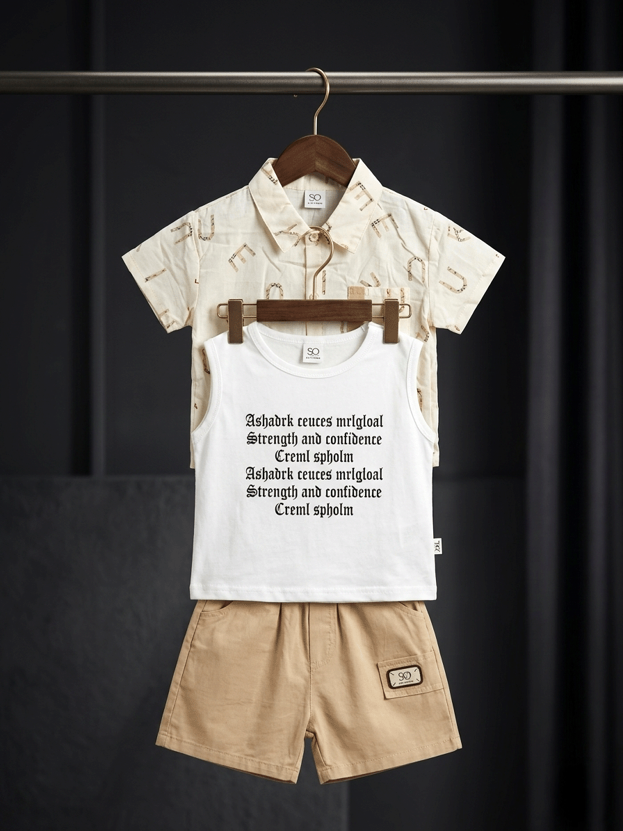 Trendy Boys Double Set