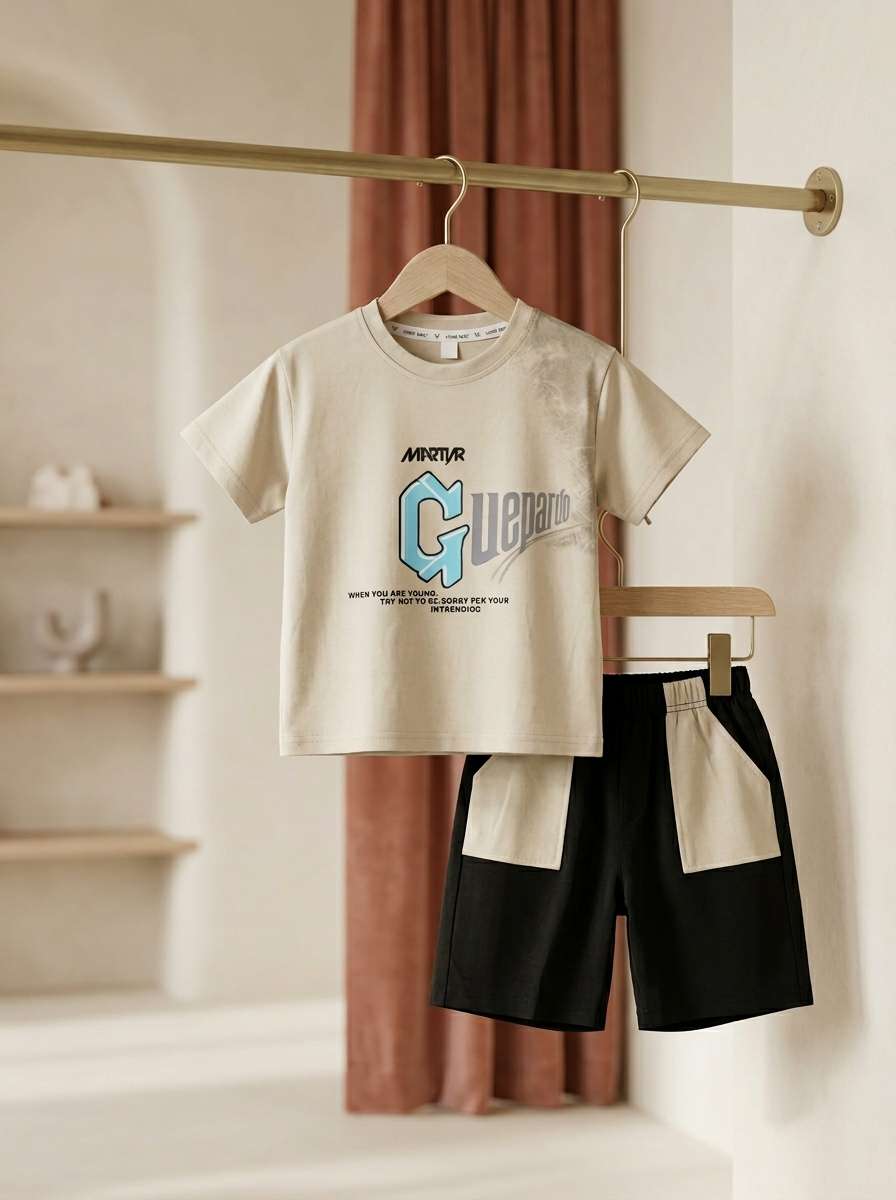Trendy Boys Double Set