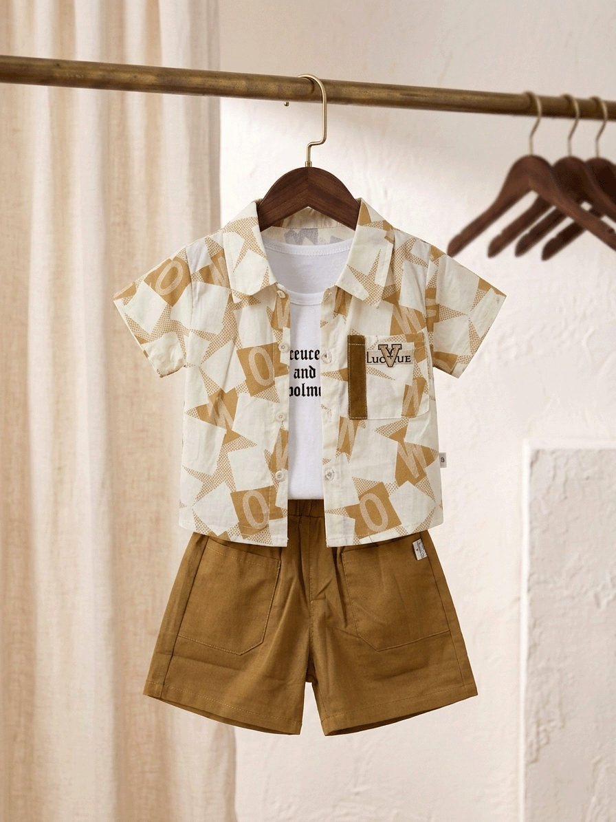 Trendy Boys Double Set