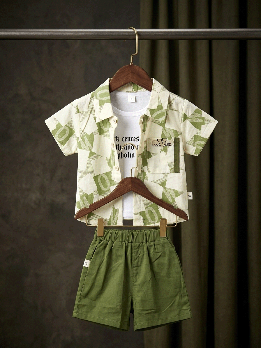 Trendy Boys Double Set
