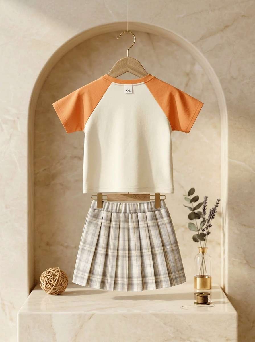 Tops with Trendy Skirt