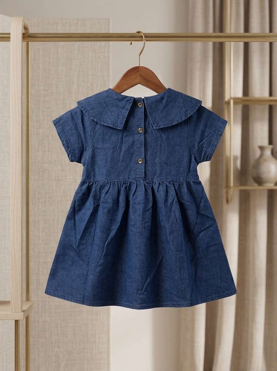 Exclusive Single Set Denim Frock