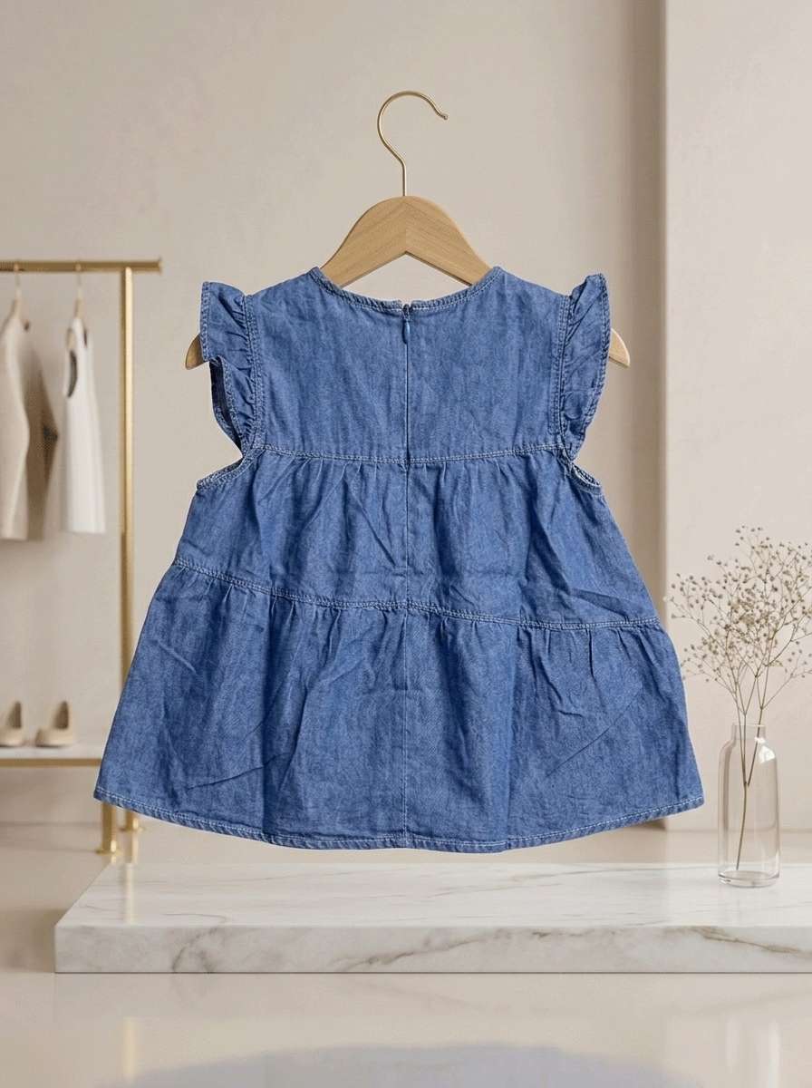 Exclusive Single Set Denim Frock