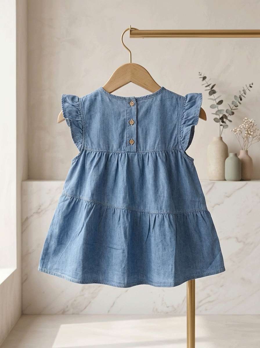 Exclusive Single Set Denim Frock