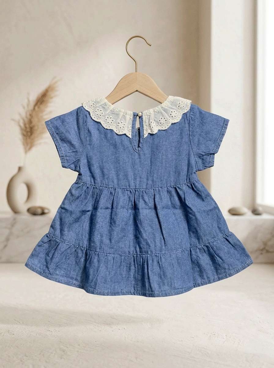 Exclusive Single Set Denim Frock