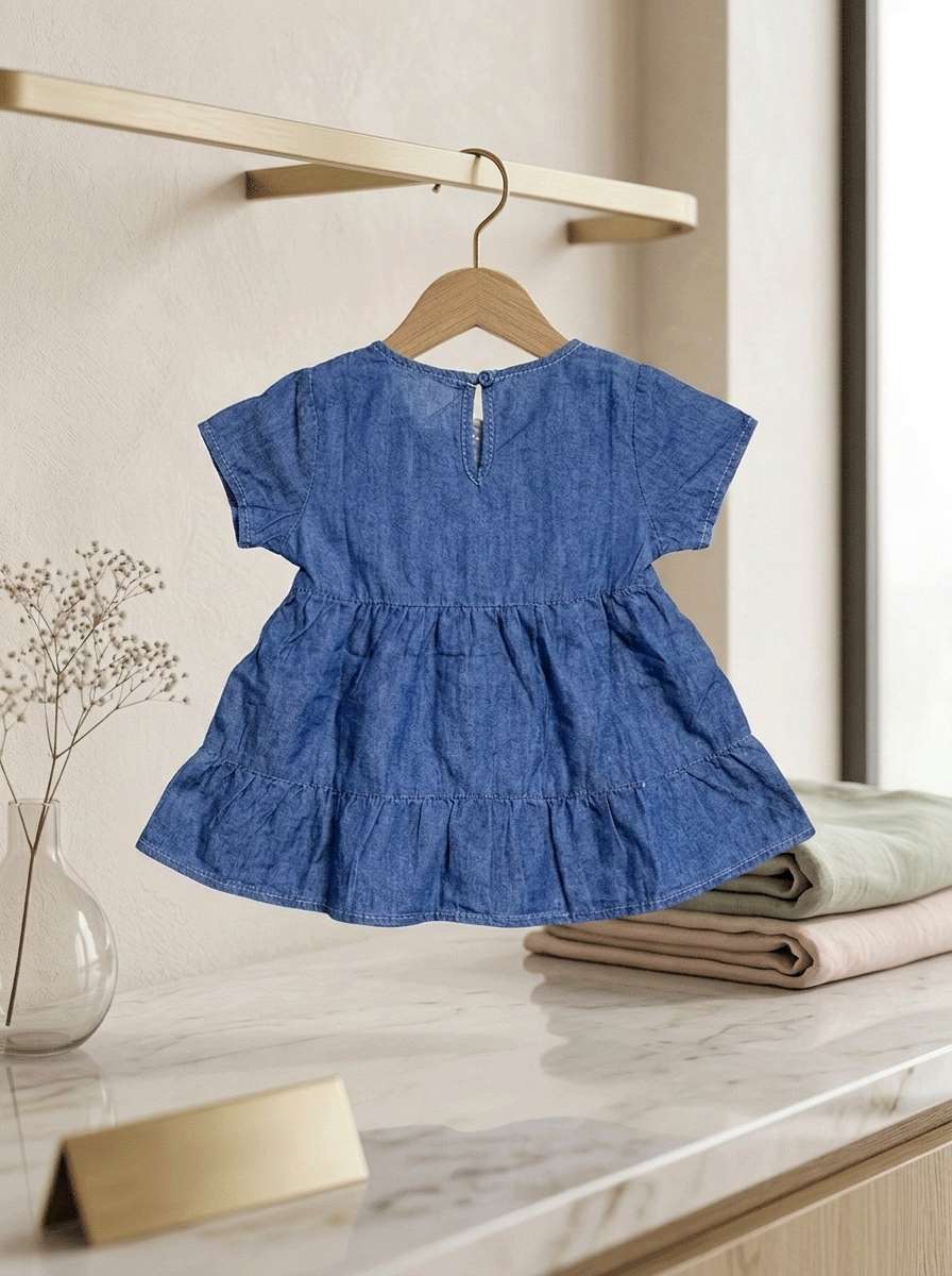 Exclusive Single Set Denim Frock