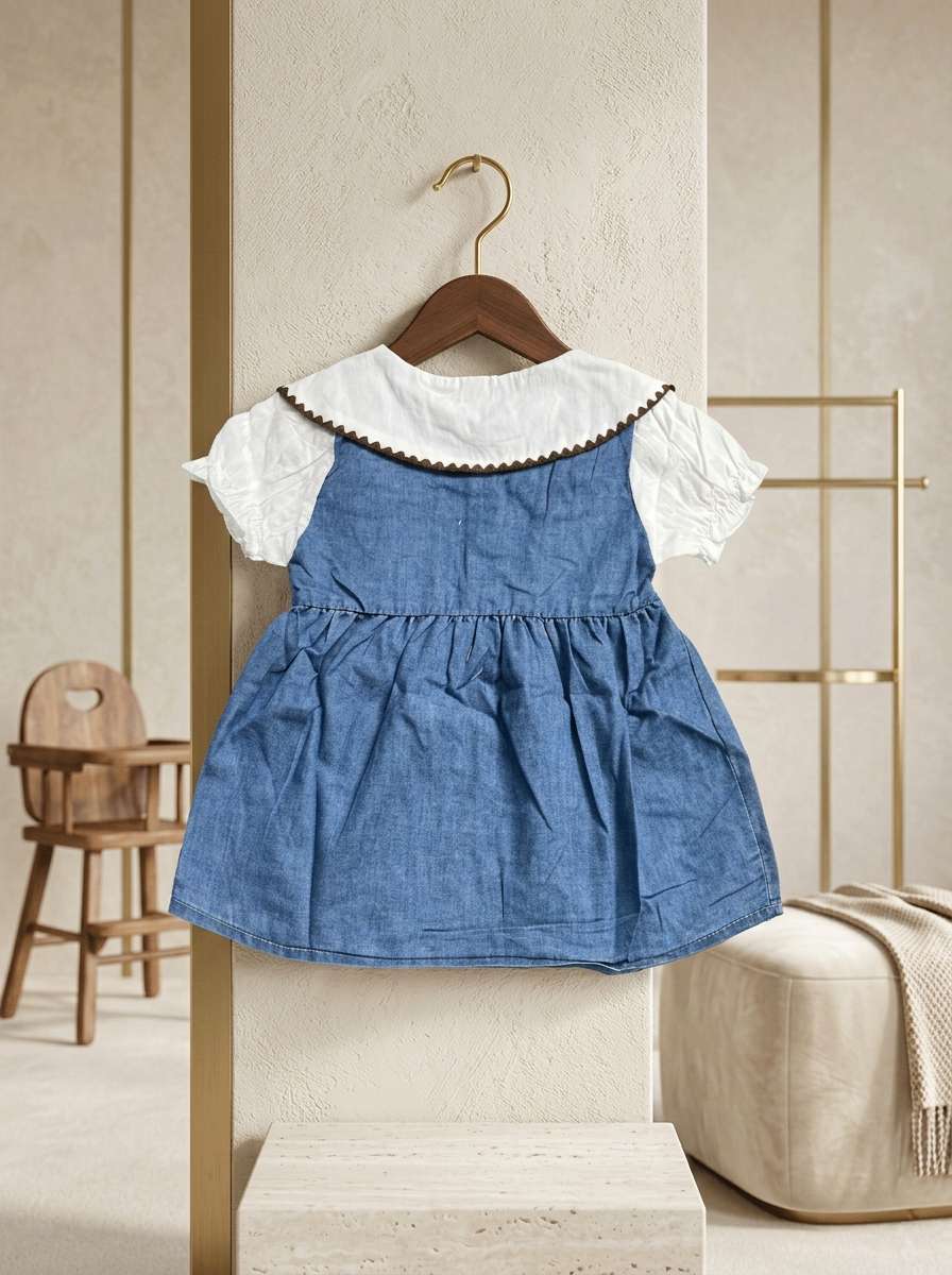 Exclusive Single Set Denim Frock