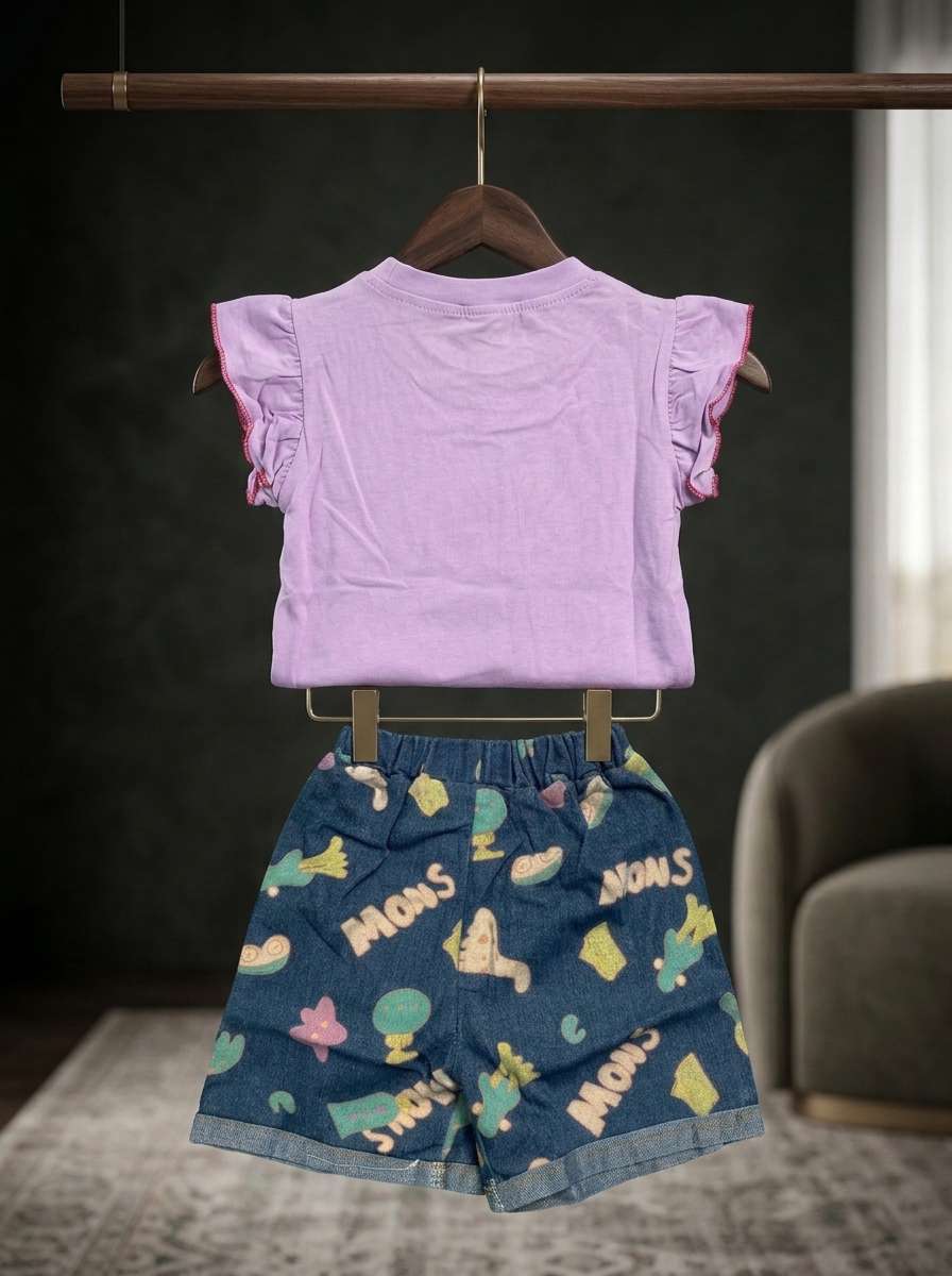 Exclusive Denim Double Set for Girls