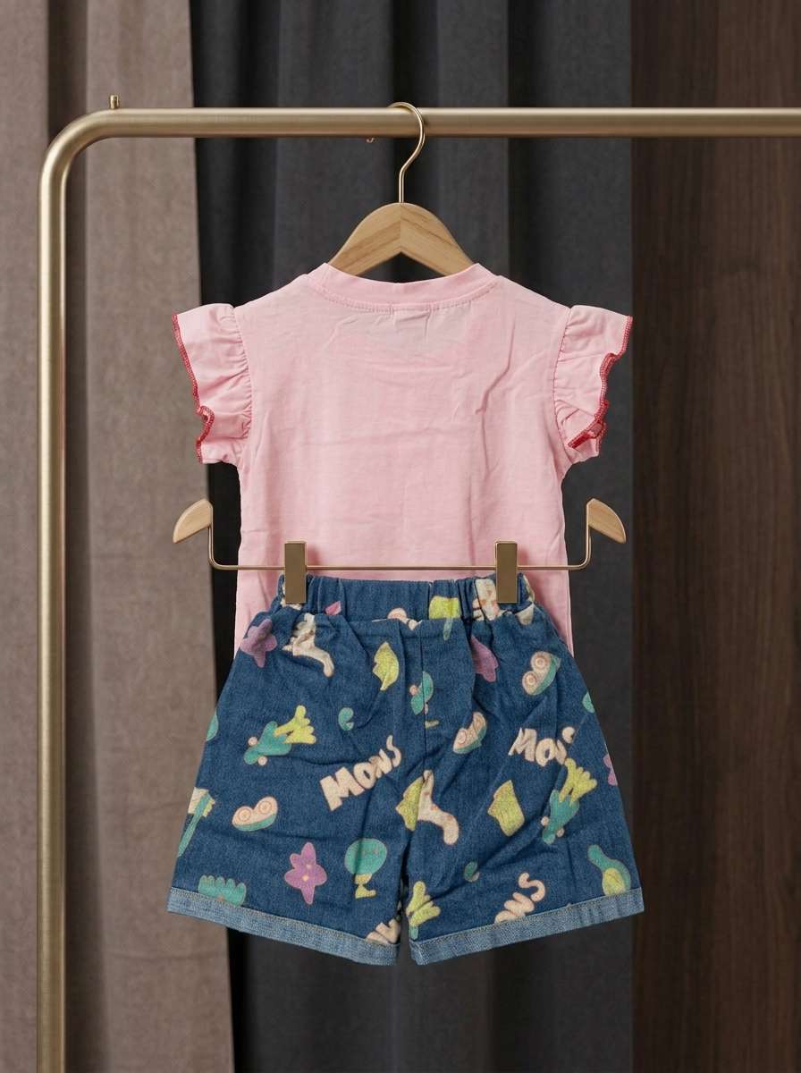 Exclusive Denim Double Set for Girls