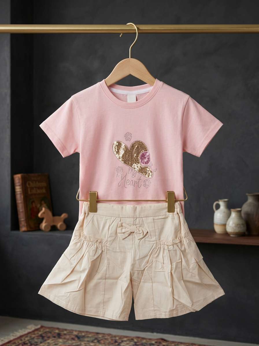 Trendy Double Set For Girls