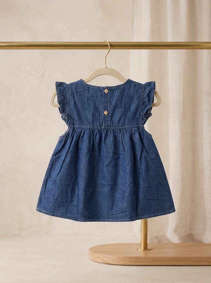 Exclusive Single Set Denim Frock