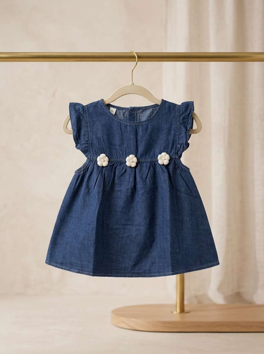 Exclusive Single Set Denim Frock