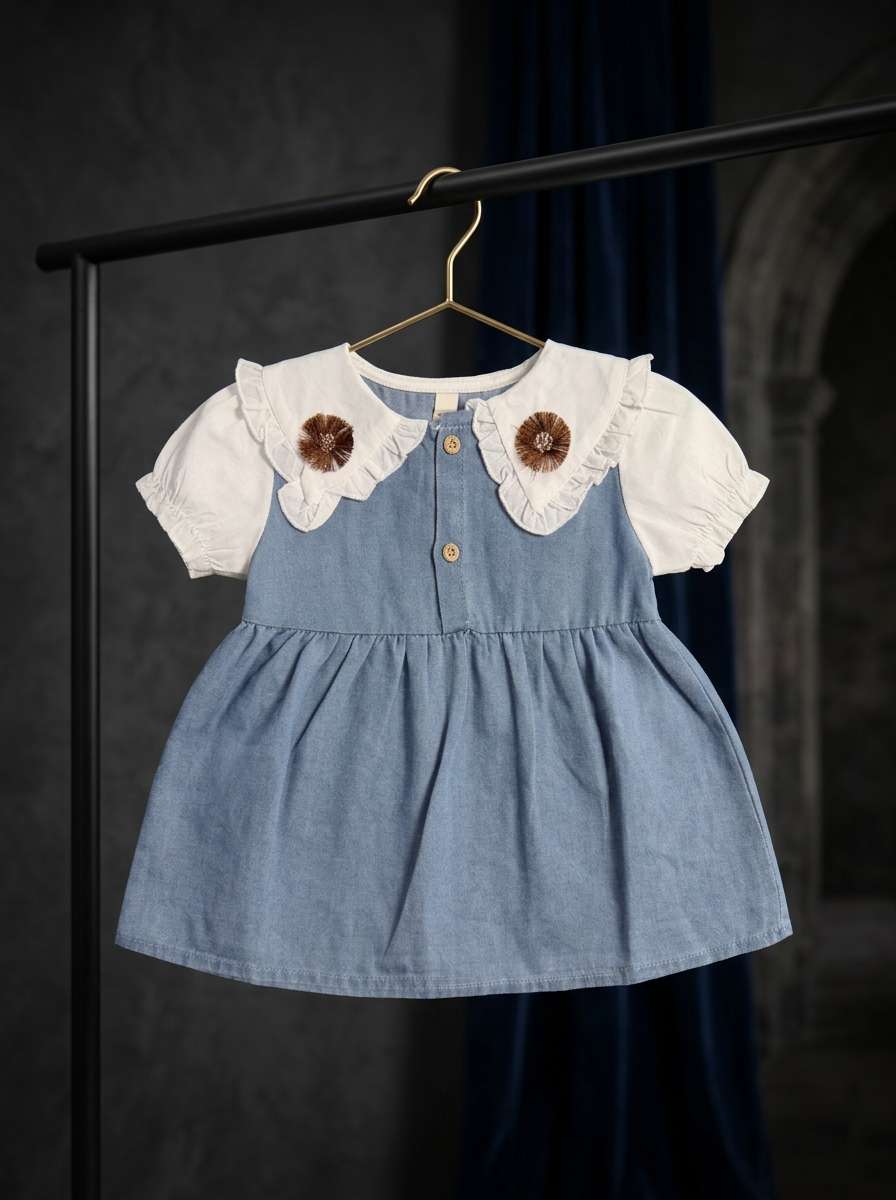 Exclusive Single Set Denim Frock