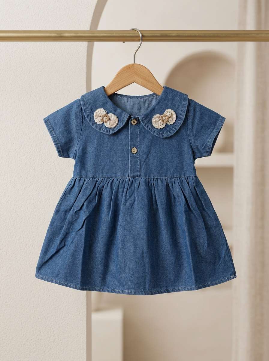 Exclusive Single Set Denim Frock