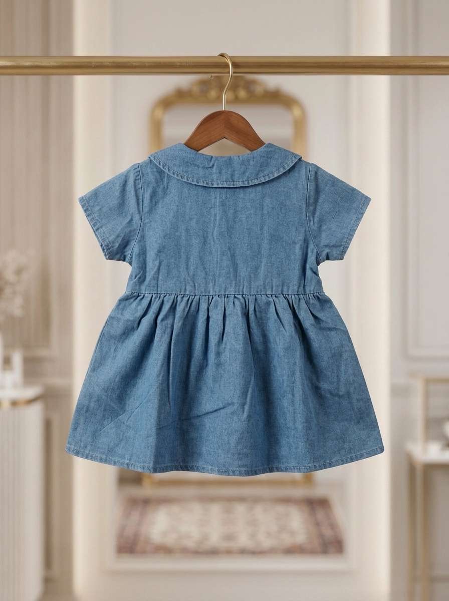 Exclusive Single Set Denim Frock