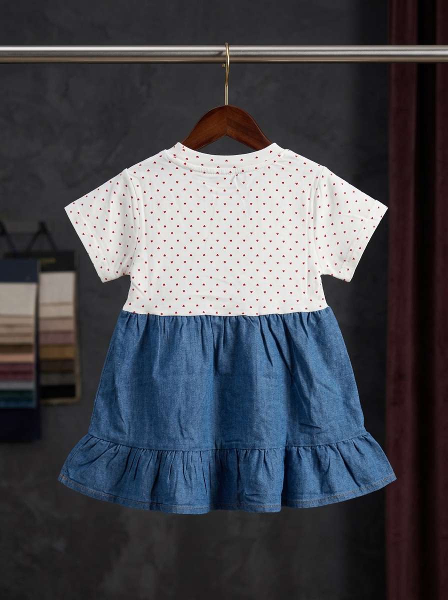 Exclusive Denim Double Set for Girls