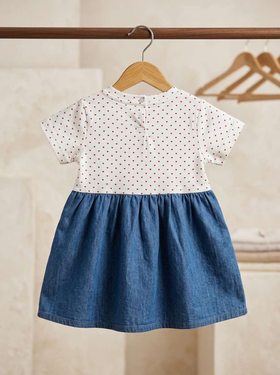 Exclusive Denim Double Set for Girls