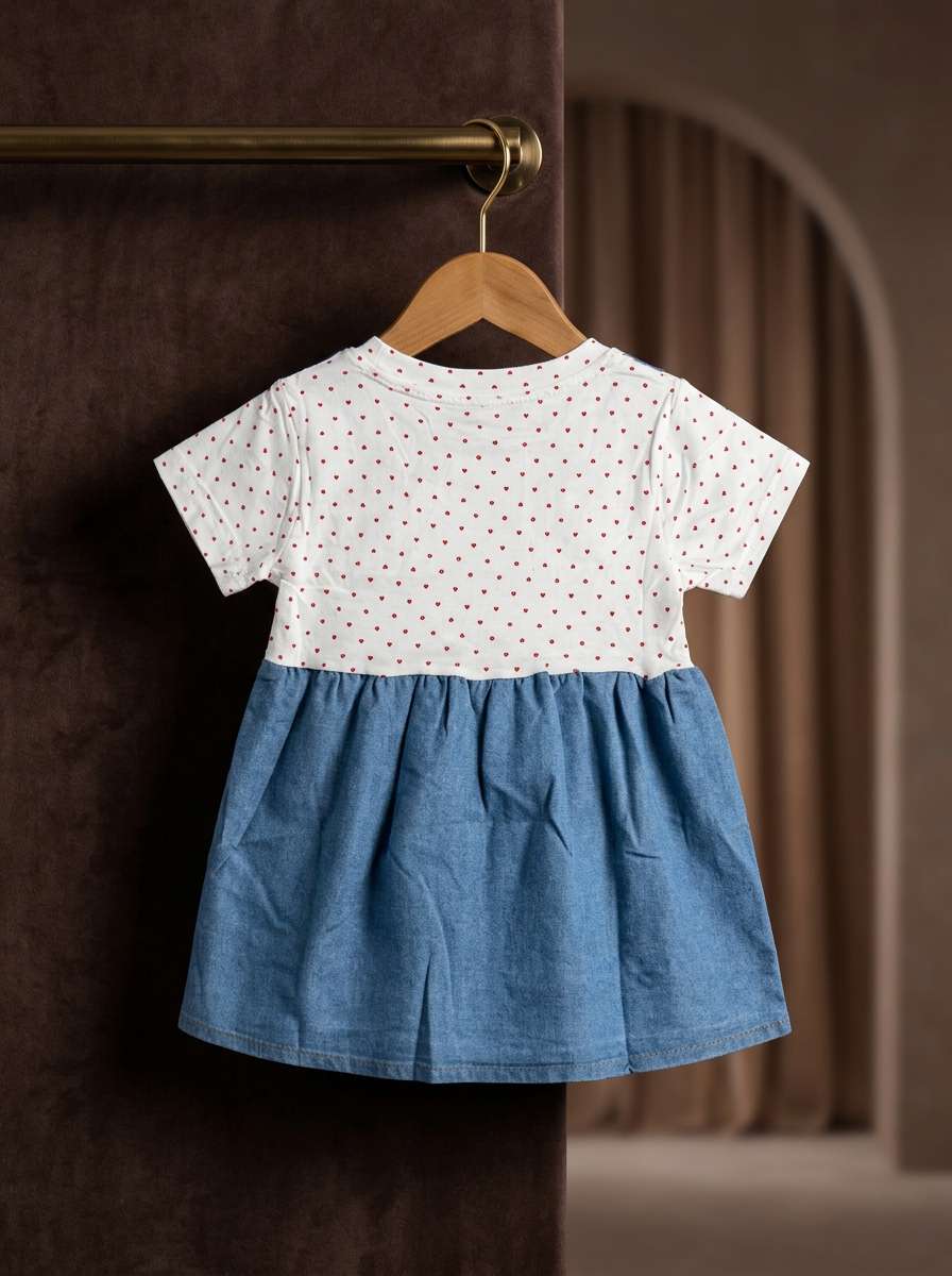 Exclusive Denim Double Set for Girls