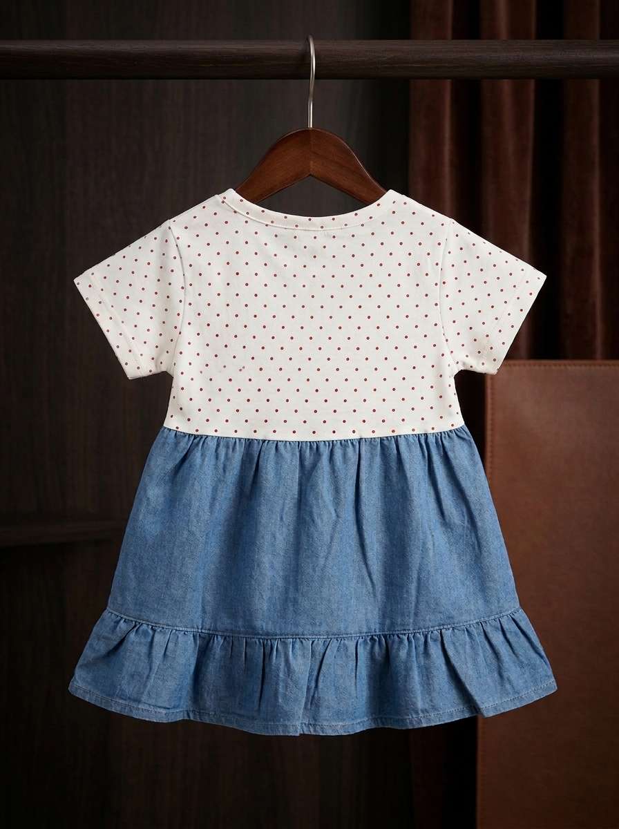 Exclusive Denim Double Set for Girls