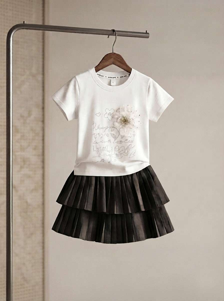 Casual Skirt Set