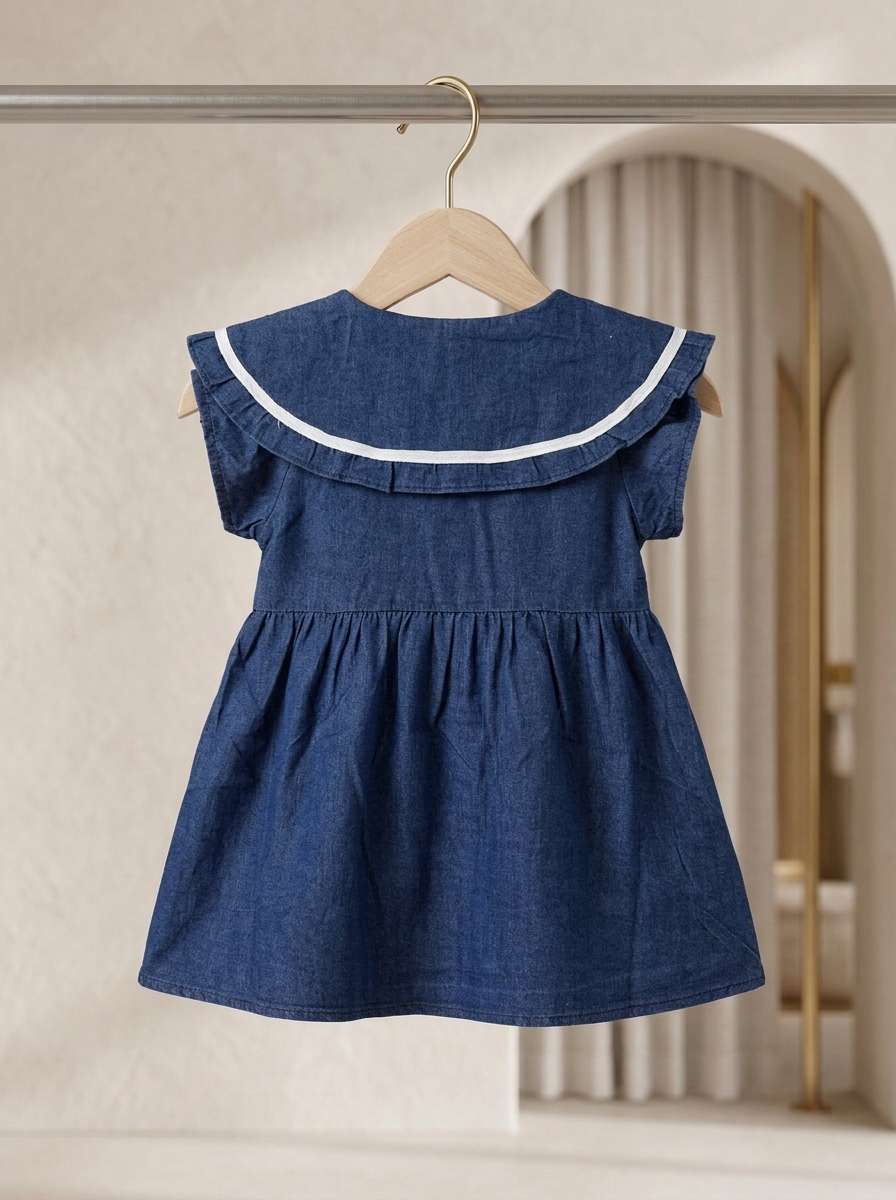Exclusive Single Set Denim Frock