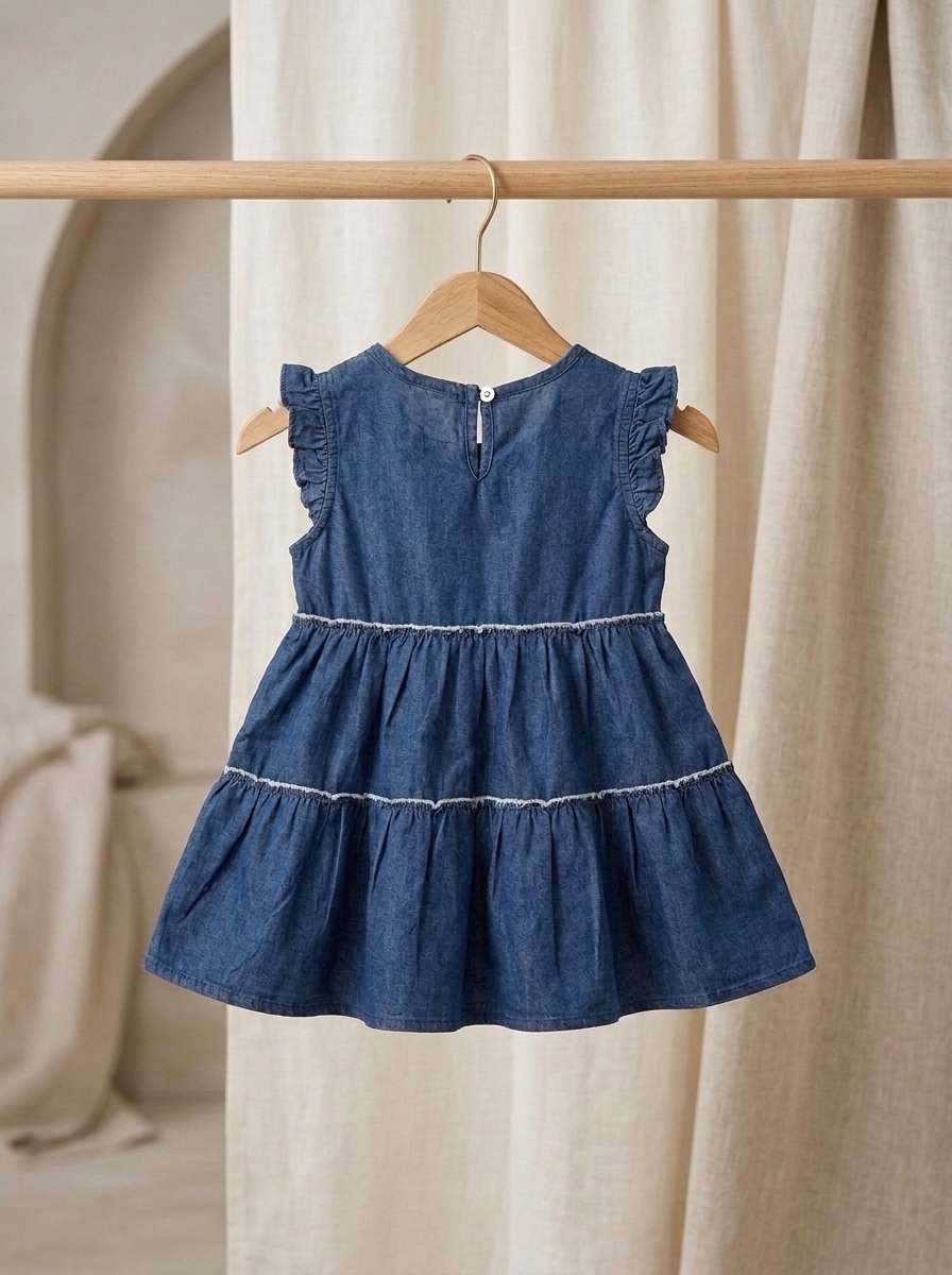 Exclusive Single Set Denim Frock
