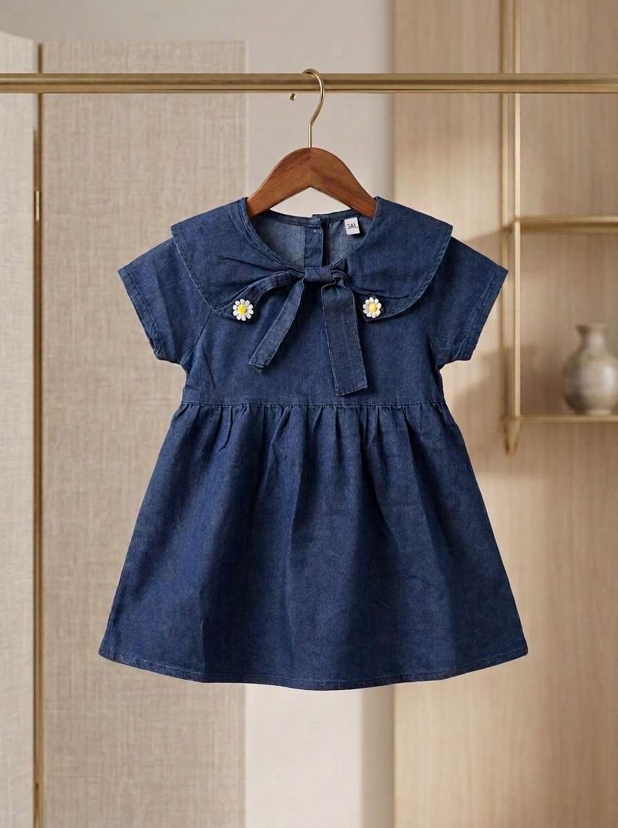 Exclusive Single Set Denim Frock