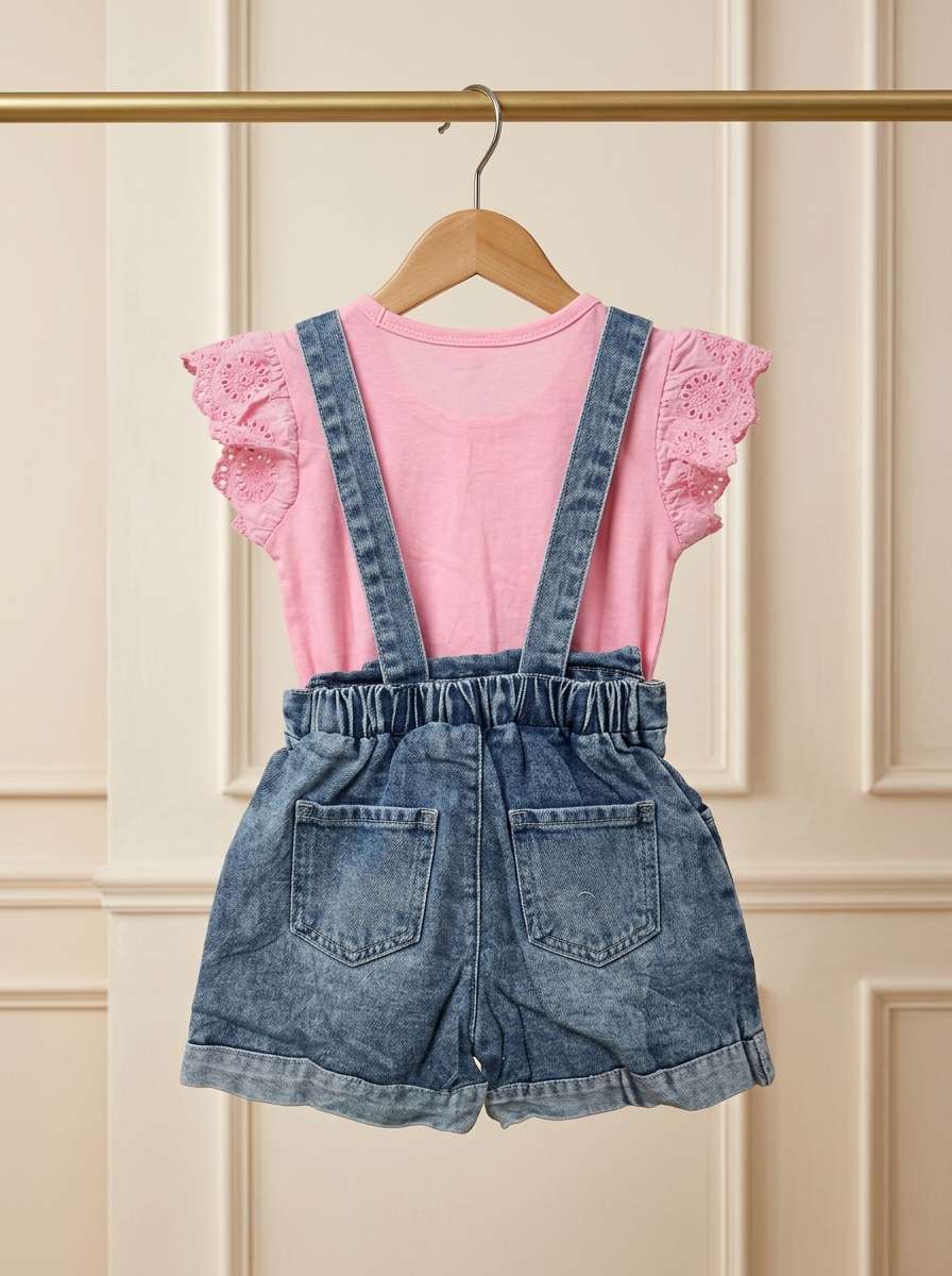 Exclusive Denim Double Set for Girls
