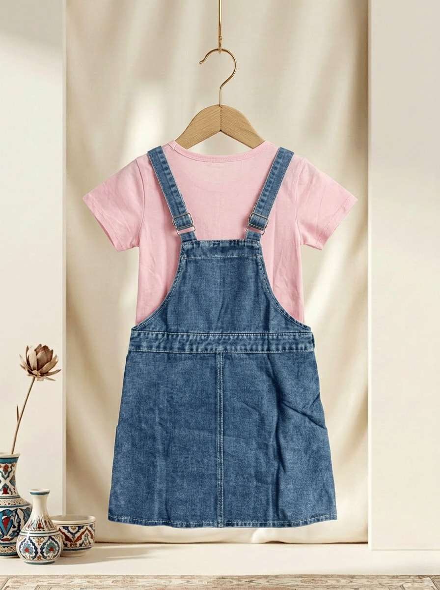Exclusive Denim Double Set for Girls