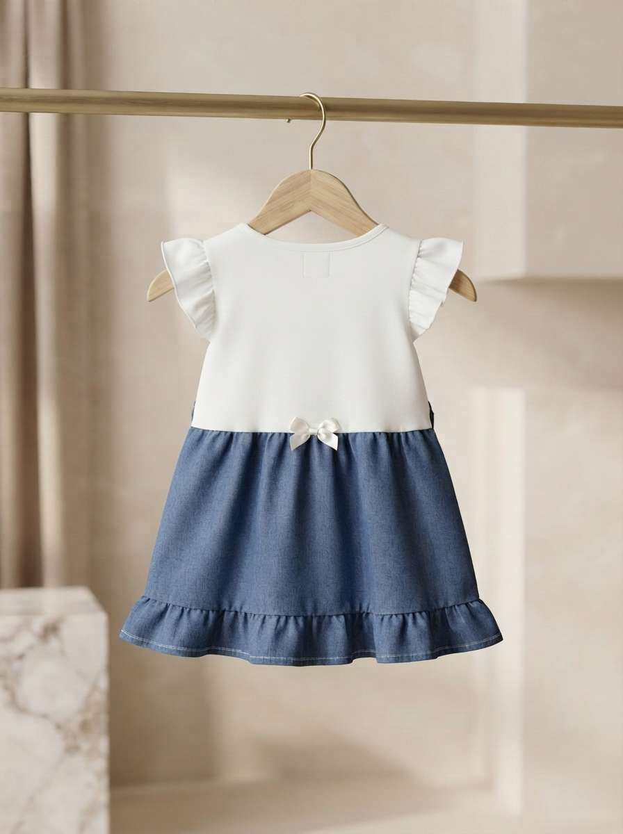 Exclusive Denim Double Set for Girls