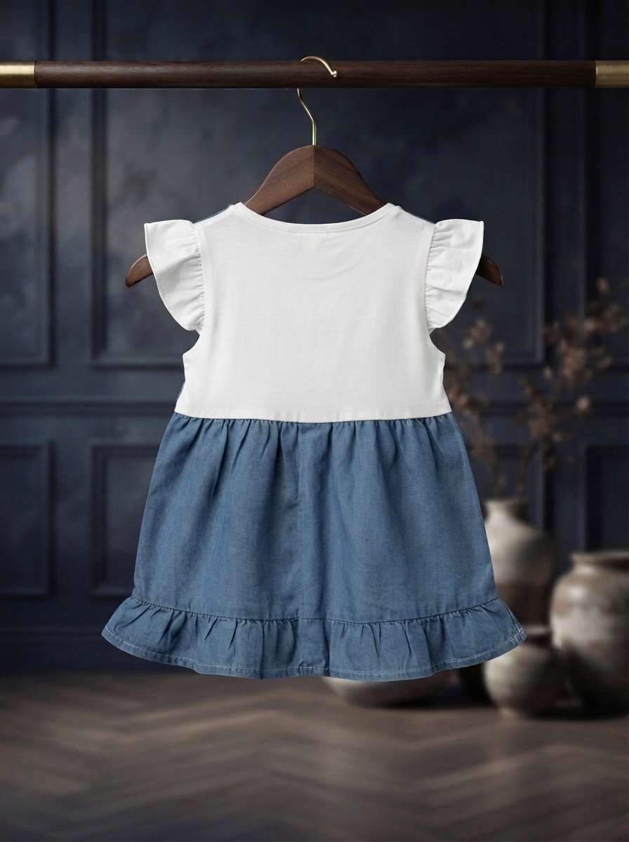 Exclusive Denim Double Set for Girls