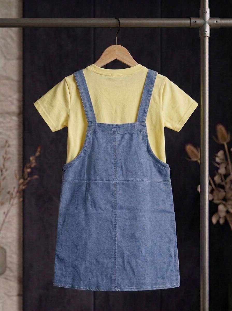Exclusive Denim Double Set for Girls
