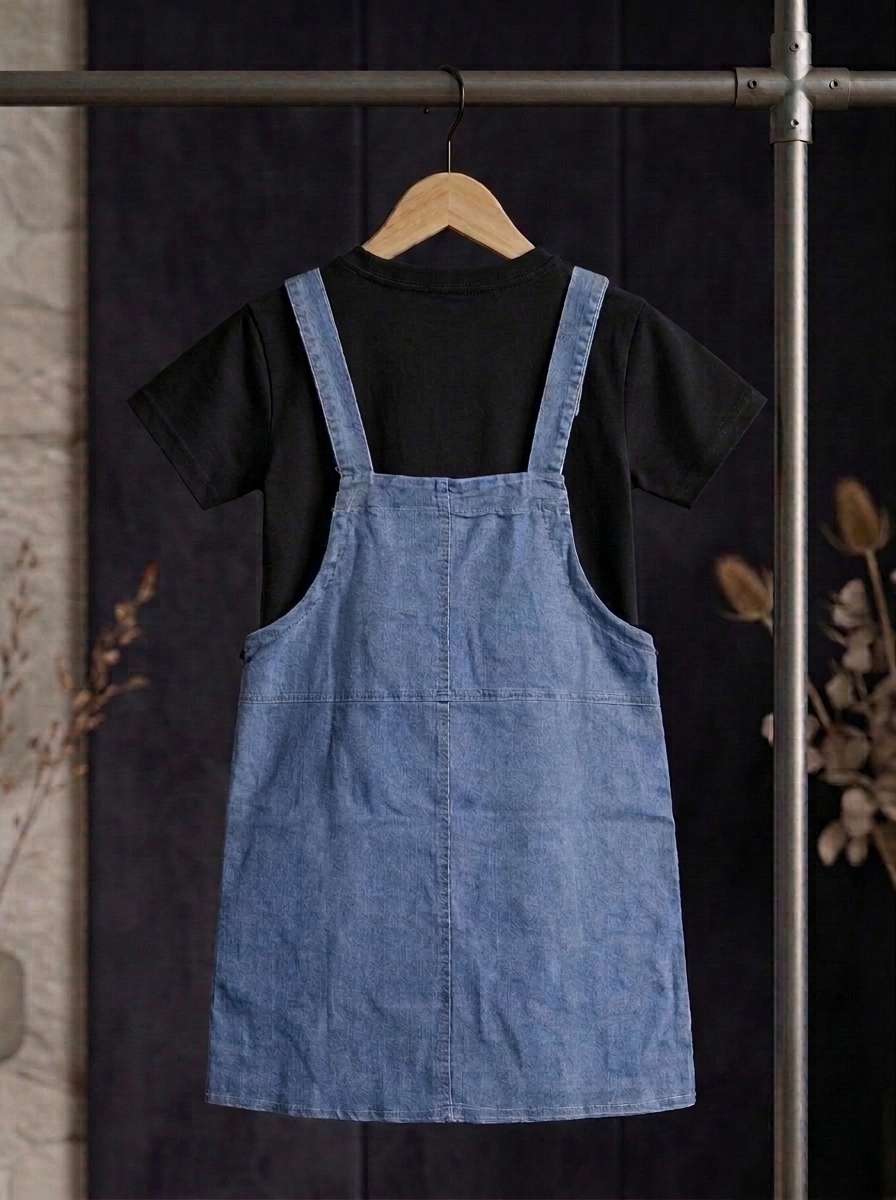 Exclusive Denim Double Set for Girls