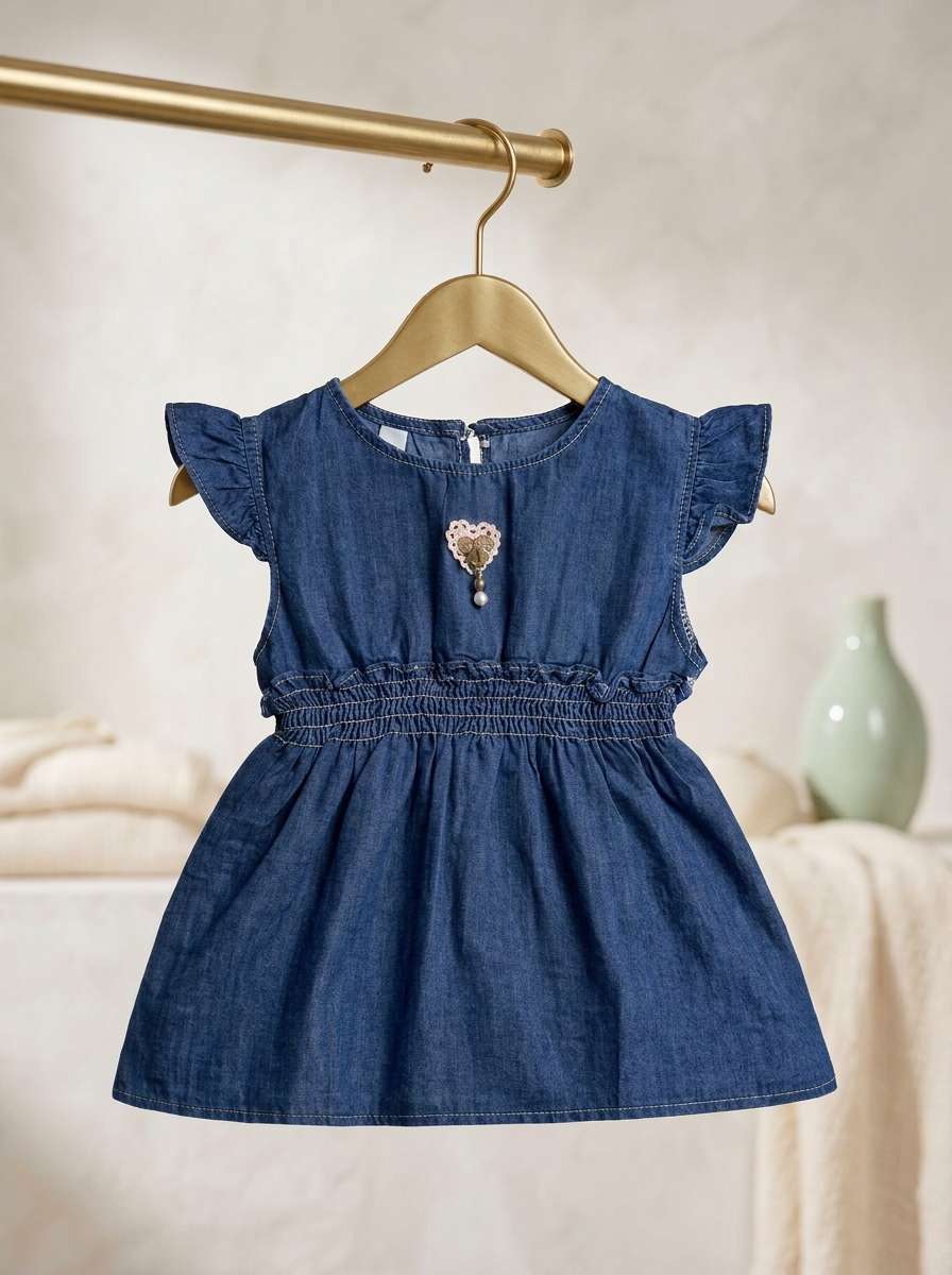 Exclusive Single Set Denim Frock