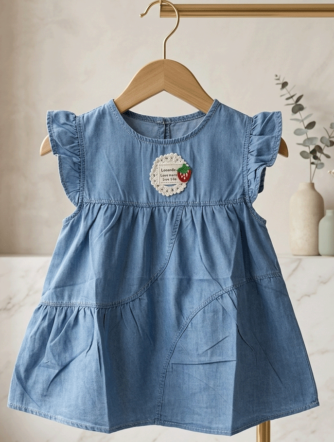 Exclusive Single Set Denim Frock