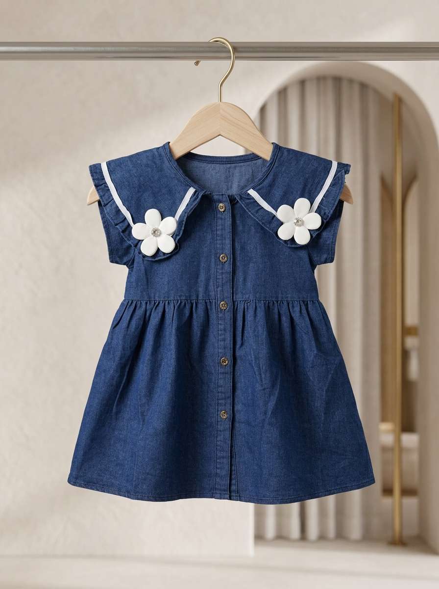 Exclusive Single Set Denim Frock